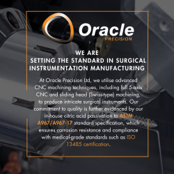 Oracle Precision Ltd: Setting the Standard in Surgical Instrument Manufacturing