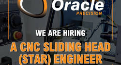 Job Vacancy CNC Sliding Head Precision Machinist